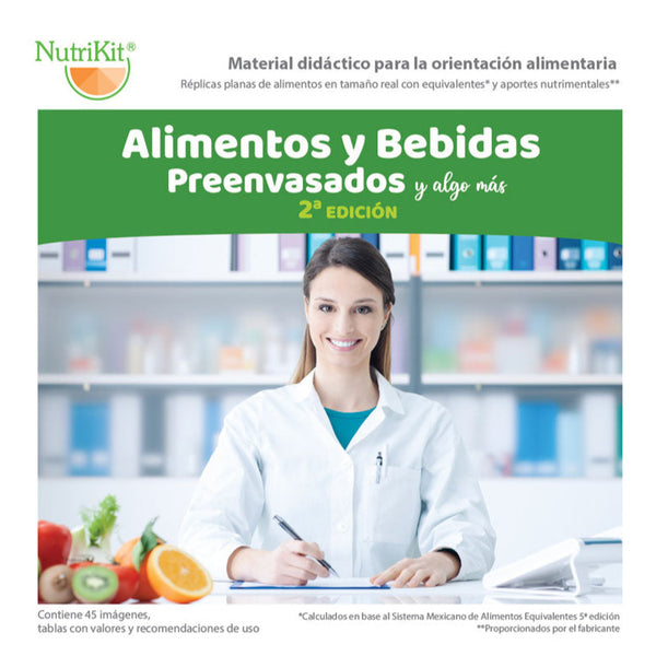 NUTRIKIT® Alimentos y Bebidas Preenvasados 2a edición - NutriKit México