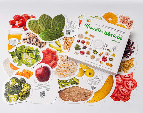 NutriKit® 45 Réplicas de Alimentos Básicos 5aEd - NutriKit México