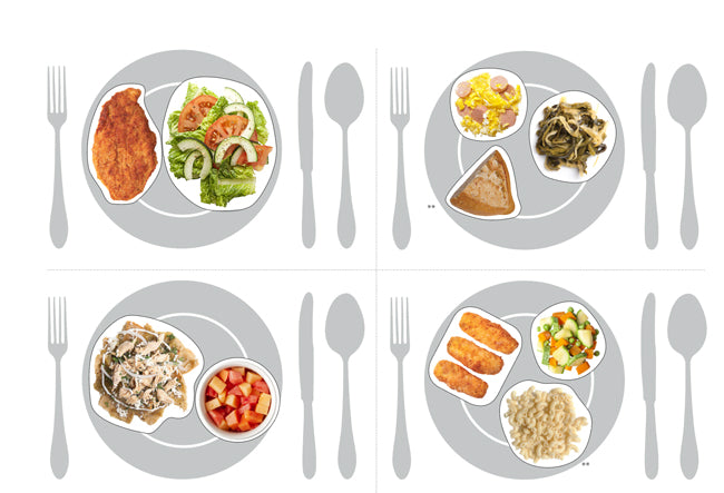 NutriKit® 70 Réplicas de alimentos de Comida Mexicana y algo más - NutriKit Réplicas de alimentos